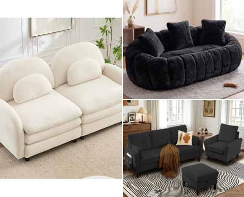 Furniture cover photo collage