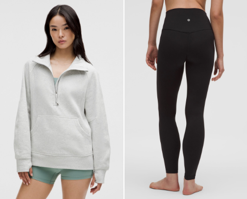 Lululemon Finds cover photo collage