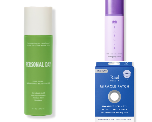 Acne-Prone Skin Must Haves cover photo collage