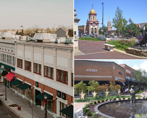 Shopping in KC cover photo collage