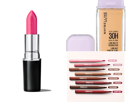 My favorite beauty recs cover photo collage