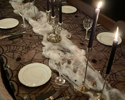 Amazon Halloween Table Decor 💀🕯️👻 cover photo collage