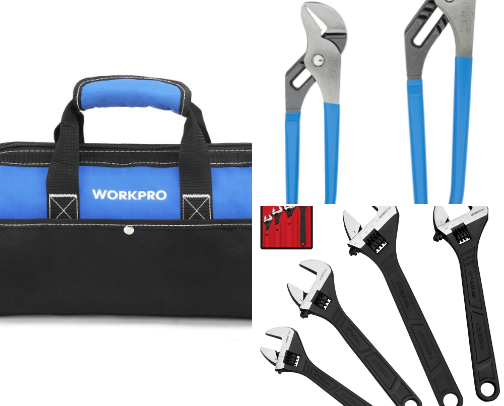 Life 101 Introductory toolbox, great for kids or beginner adults. cover photo collage