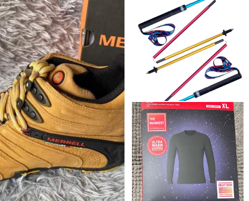 HIKING ESSENTIALS??? cover photo collage