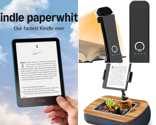Reading Accessories cover photo collage