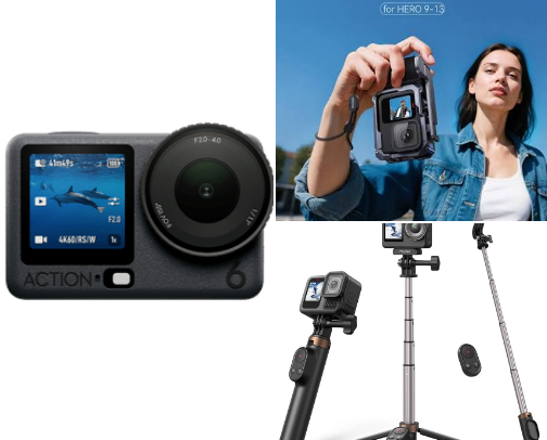 My DJI Osmo Action 6 Adventure Setup 🎥 cover photo collage