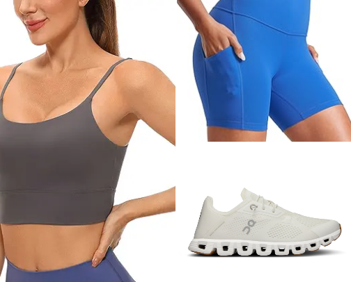 Gym girl must haves cover photo collage