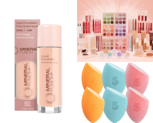 Flawless Makeup Products cover photo collage