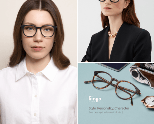 Glasses favs cover photo collage