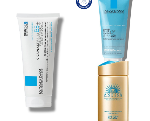 The Basic Skincare Products That Actually Work cover photo collage