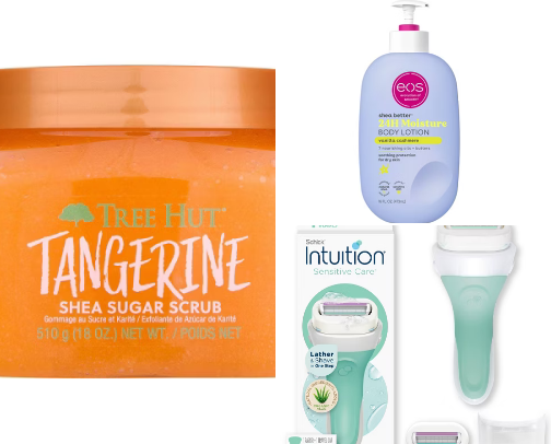 Self care + hygiene shopping at Target cover photo collage