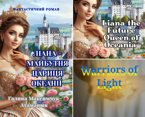 My e-books cover photo collage