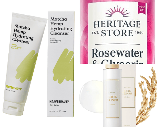 Face Routine For Sensitive Skin cover photo collage