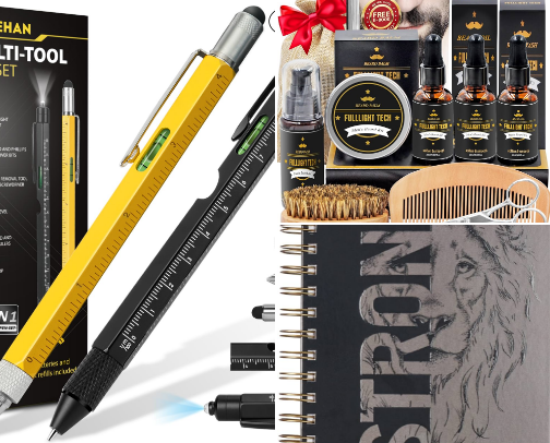 Gifts for Him cover photo collage