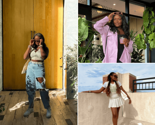 spring & summer fashion recs. cover photo collage