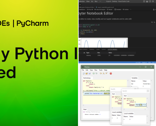 Best Python Tools & Courses for Beginners in 2025 cover photo collage