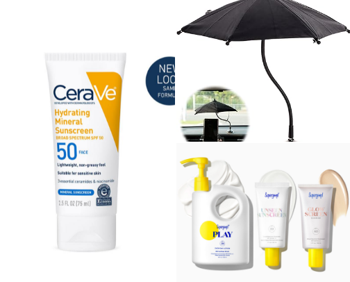 Summer Survival for hot mommas cover photo collage