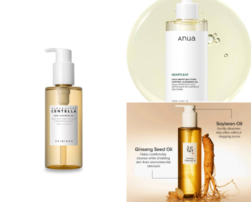 Best Korean Cleansing Oils cover photo collage