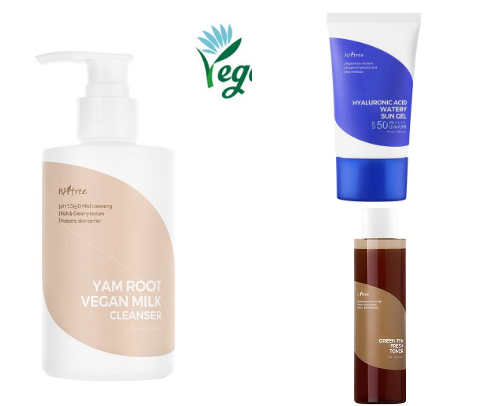 My favourite products from Isntree cover photo collage