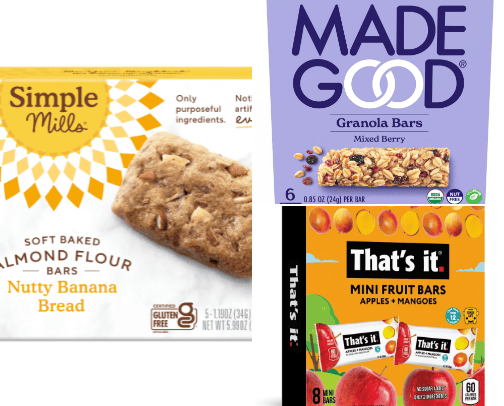 HEALTHY TRAVEL SNACKS cover photo collage