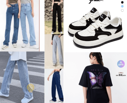 Street Wear cover photo collage