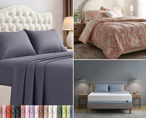Cozy Bedroom Refresh on a Budget cover photo collage