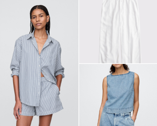 Summer outfits I’ve been wearing lately ☀️ cover photo collage