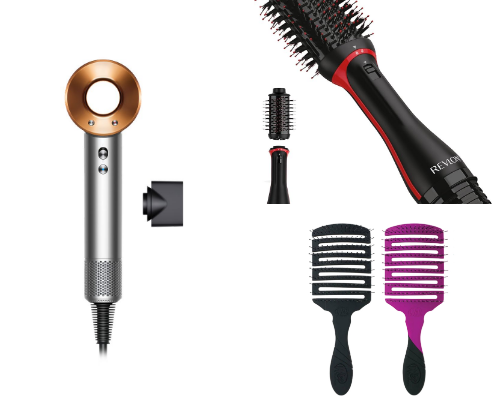 Ultimate Hair Styling Tools: Hot Tools, Flat Irons & Brushes for Salon Results🩵 cover photo collage