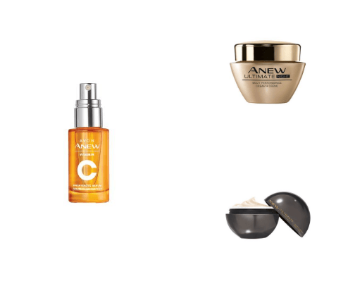 Avon products for skincare 🫶 cover photo collage