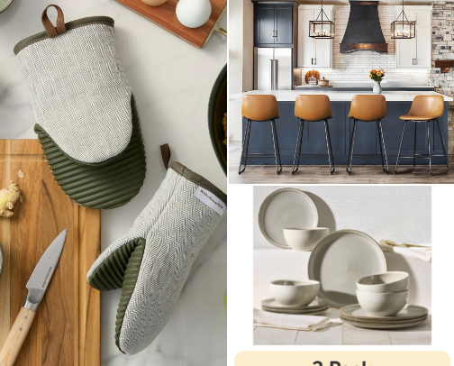 Kitchen Aesthetic cover photo collage