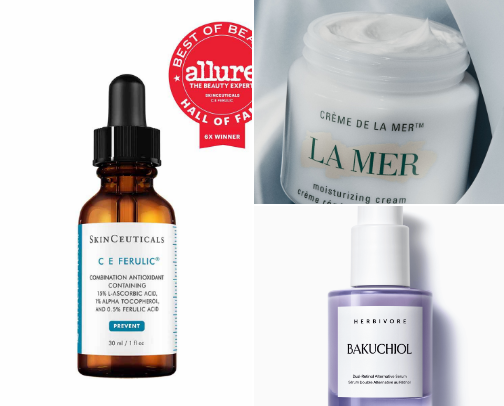 My Premium Anti-Aging Routine for Sensitive, Dry Skin cover photo collage
