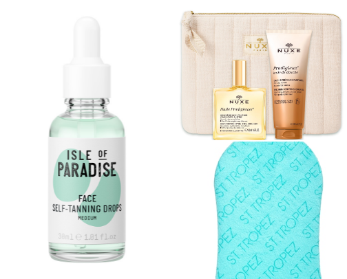 Self tanning 101 cover photo collage