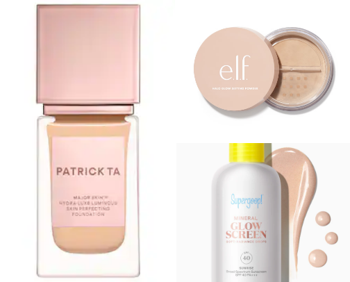 My favorite liquid powders ✨ cover photo collage