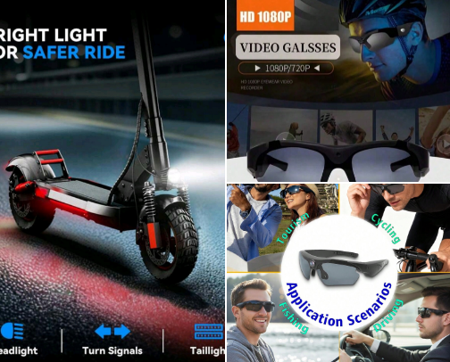 ⚡ Auto Accessories, Smart Tech Finds & More cover photo collage