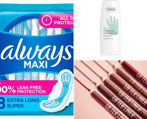 Back to school items cover photo collage