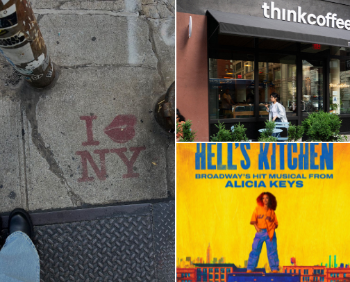NYC Travel Itinerary cover photo collage