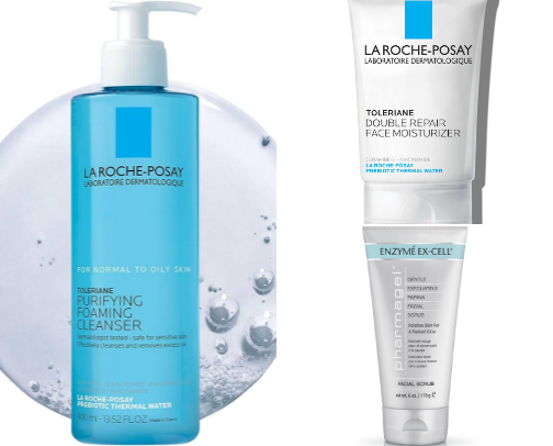 My Current Skincare Routine! cover photo collage