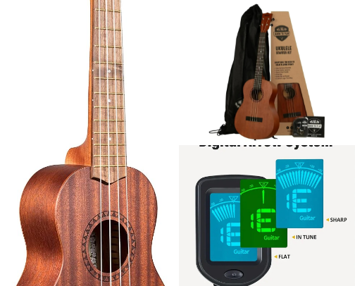 Beginner Ukulele Starter Kit Essentials: Top Amazon Picks for Central Florida Music Students & Families cover photo collage