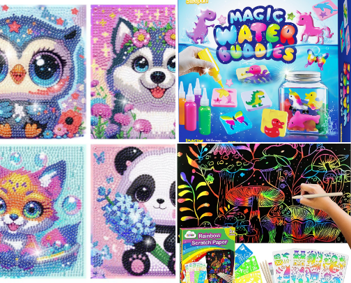 “Create Together: Family Craft Moments That Spark Joy” cover photo collage