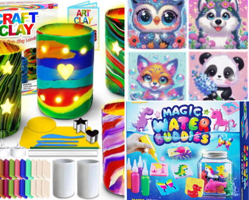 “Create Together: Family Craft Moments That Spark Joy” cover photo collage