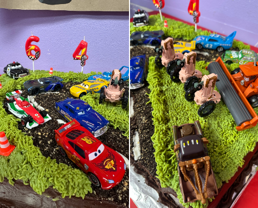 Cars Birthday Party🏁 cover photo collage