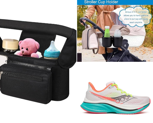 My Stroller Walks Essentials: Mom Edition cover photo collage