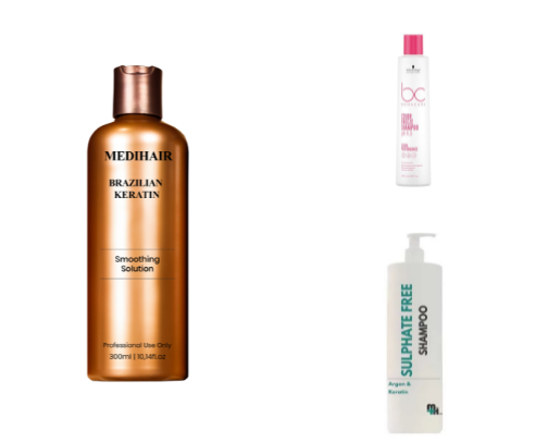 Hair Care Essentials 💆🏻‍♀️ cover photo collage