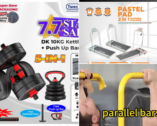 Workout cover photo collage