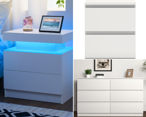 The perfect clean girl bedroom vibe🎀 cover photo collage