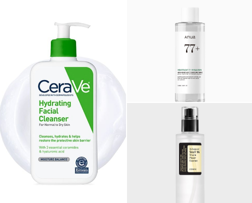 TikTok Viral Nighttime Skincare Products cover photo collage