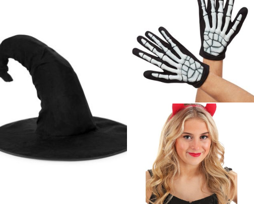 Halloween Costume Accessories cover photo collage