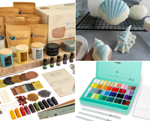 The Creative Studio & DIY Art Room cover photo collage