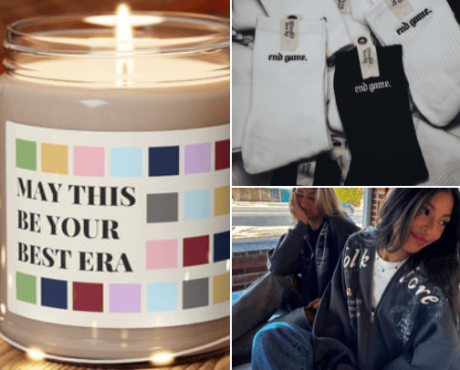 Swiftie Wonderland: A Gift Guide for Taylor Swift Fans cover photo collage