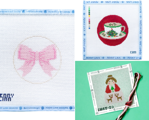 Stitching Through the Season cover photo collage